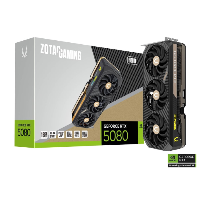 کارت گرافیک زوتک مدل GeForce RTX 5080 16GB SOLID